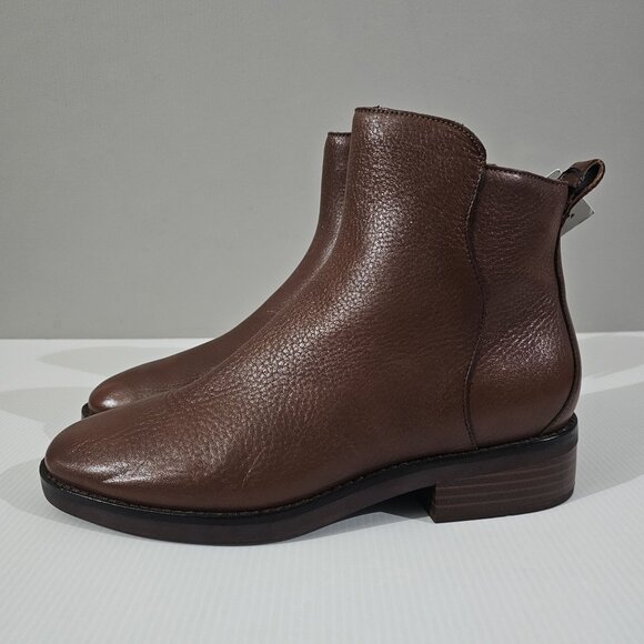 Cole Haan Shoes - Cole Haan River Chelsea Ankle Bootie Sequoia Brown Leather Boot Size 9